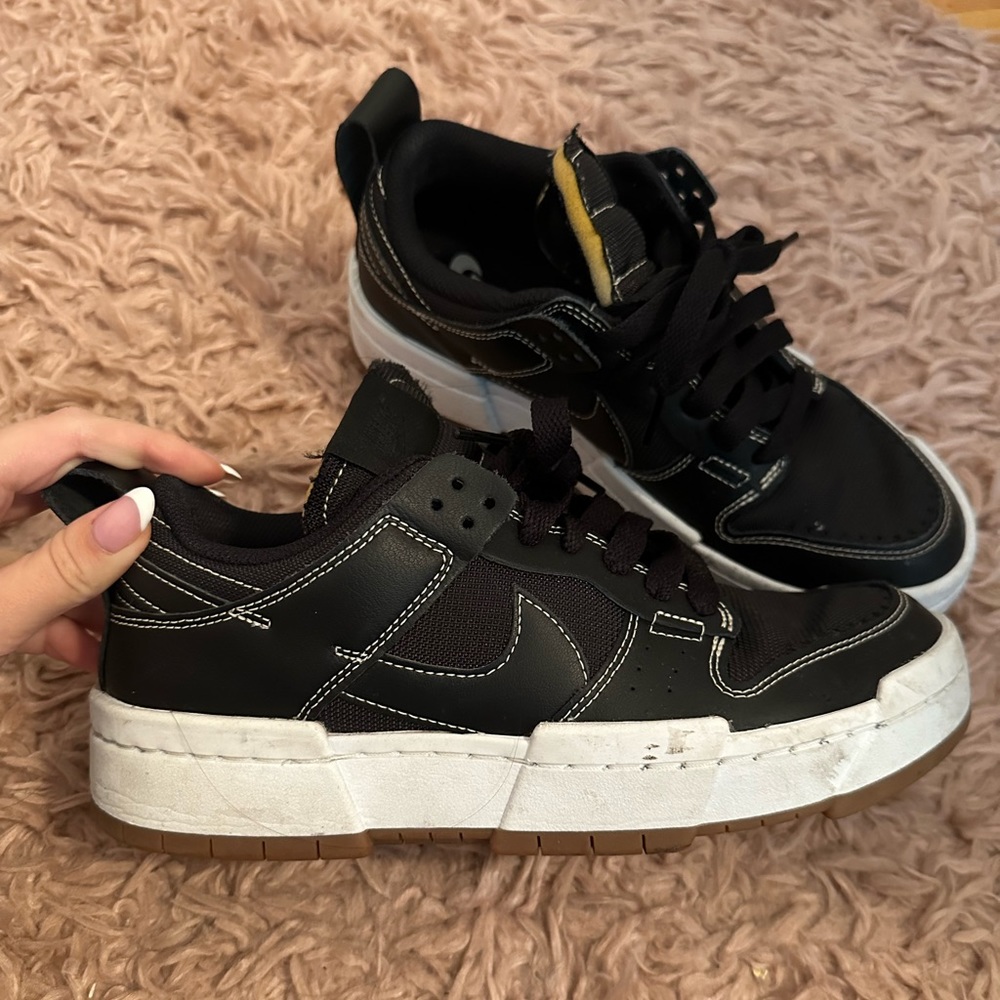 Nike Women’s Dunk Low Disrupt Sneakers | Black Gum